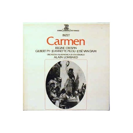 Bizet Georges ‎– Carmen-Régine Crespin, Gunter Wagner|1970     Erato ‎– STU 70900