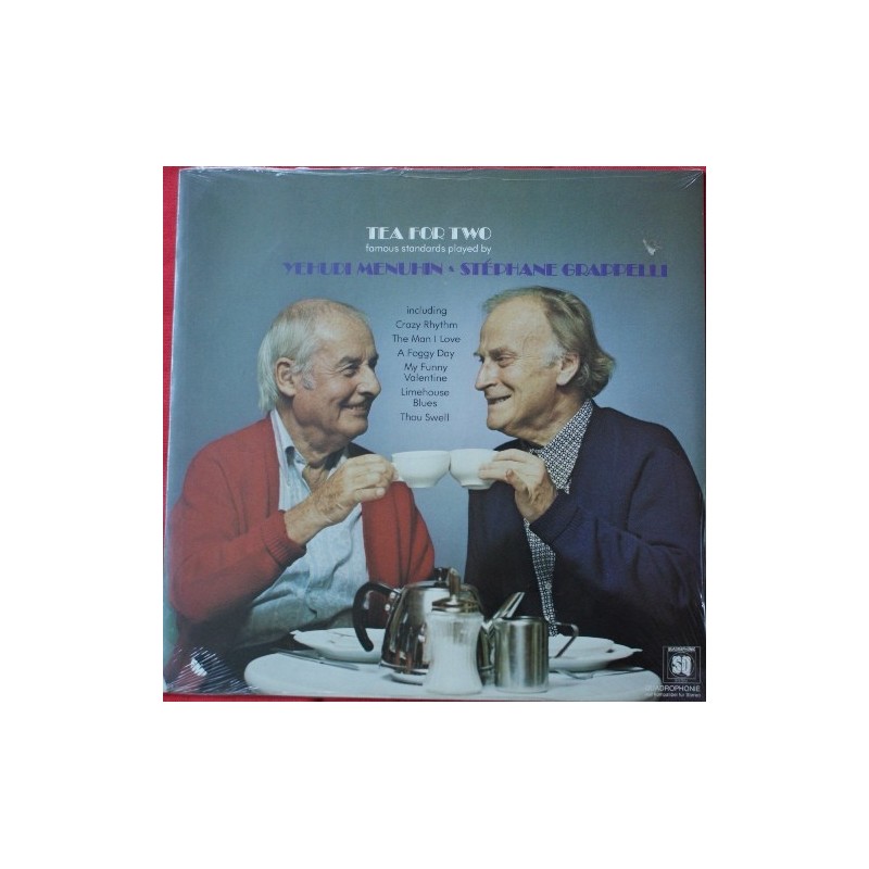 Grappelli Stéphane & Yehudi Menuhin ‎– Tea For Two|1978   EMI Electrola ‎– 34 708 8
