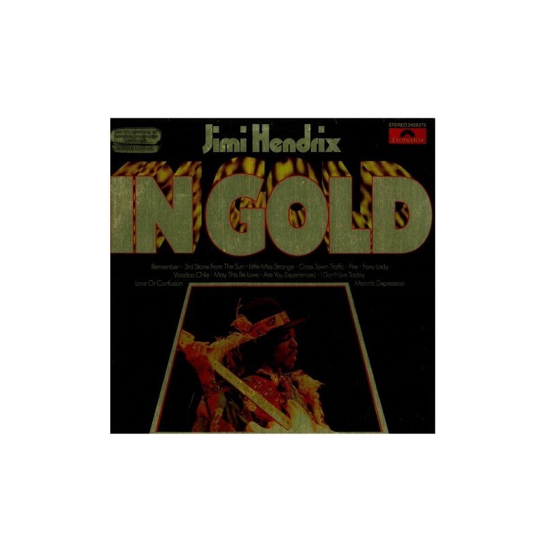 Hendrix ‎Jimi – In Gold|1978      Polydor ‎– 2459 373