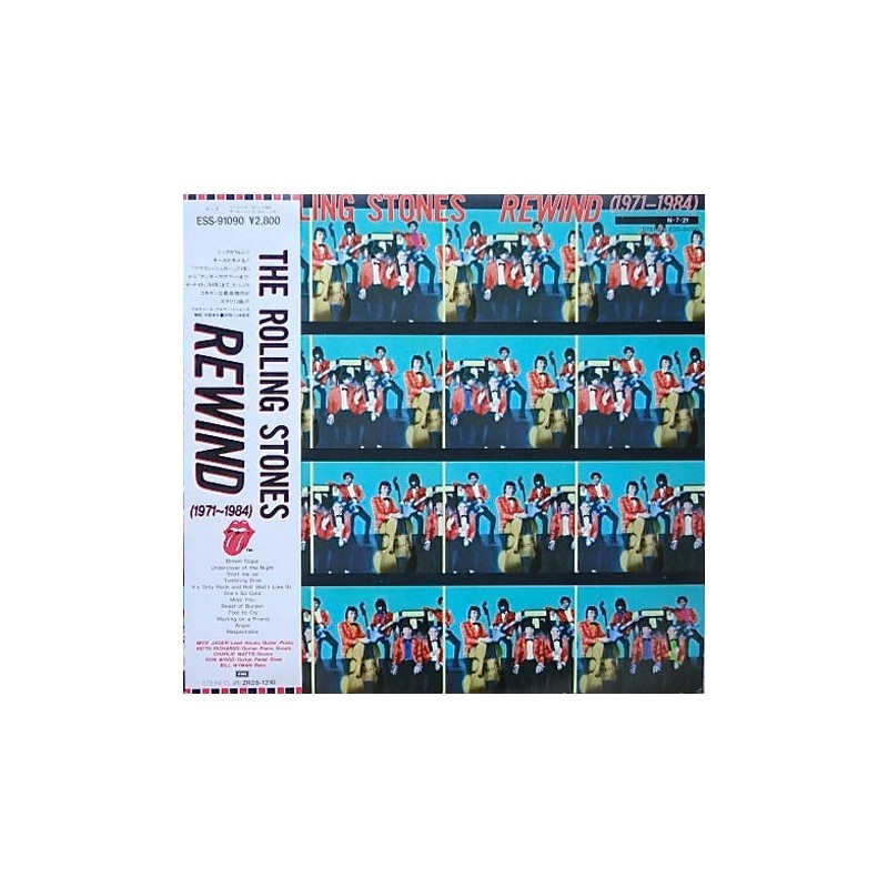 Rolling Stones The ‎– Rewind (1971-1984)|1984     Rolling Stones Records ‎– ESS-91090-Japan Press
