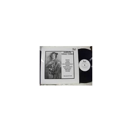 Galli-Curci ‎Amelita – Amelita Galli-Curci|1980     Pearl ‎– GEMM 189