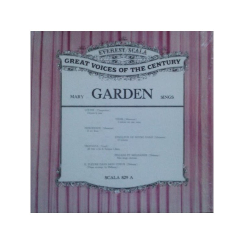 Garden Mary -Emma Calvé ‎– Sings|1980     Period Records ‎– SC 829