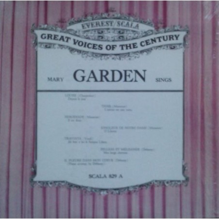 Garden Mary -Emma Calvé ‎– Sings|1980     Period Records ‎– SC 829