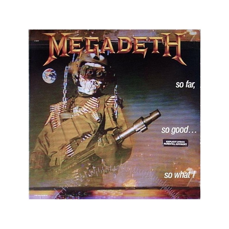 Megadeth ‎ So Far, So Good... So What!1988 Capitol Records 7 48148 1