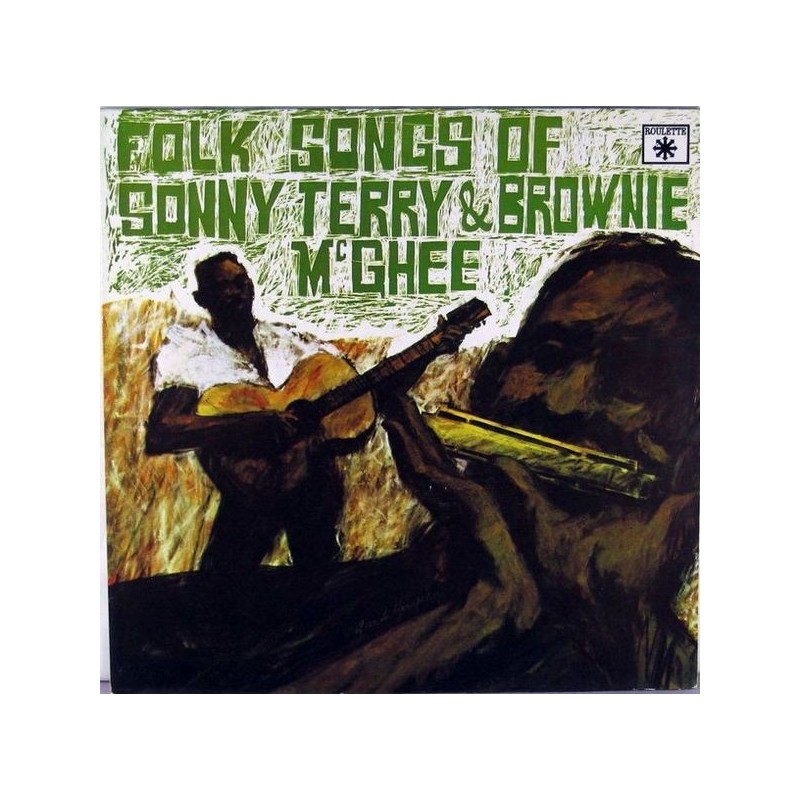 Terry Sonny & Brownie McGhee ‎– Folk Songs Of Sonny Terry & Brownie McGhee|1979     Roulette ‎– 200 698-241