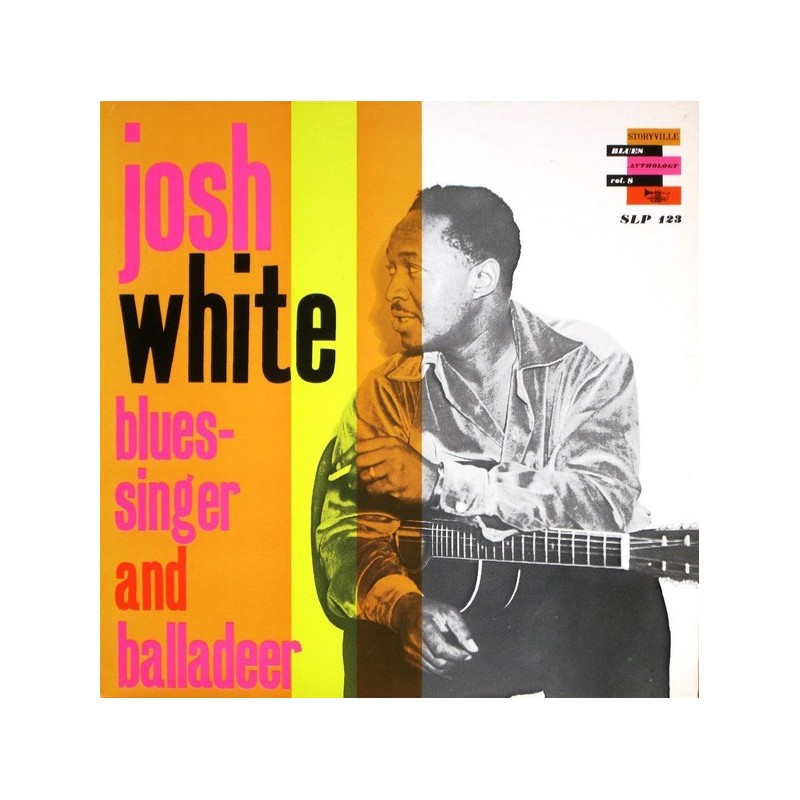 White Josh – Blues Singer And Balladeer|1962 Storyville SLP 123 White Josh – Blues Singer And Balladeer|1962 Storyville SLP 123