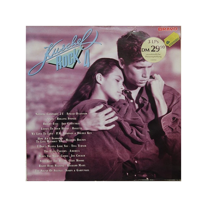 Various ‎– Kuschelrock 4|1990       CBS 467475 1