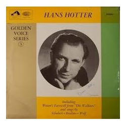 Hotte -Hans - Golden Voices V.3- Wagner, Schubert,Brahms,Wolf....|EMI HQM 1030