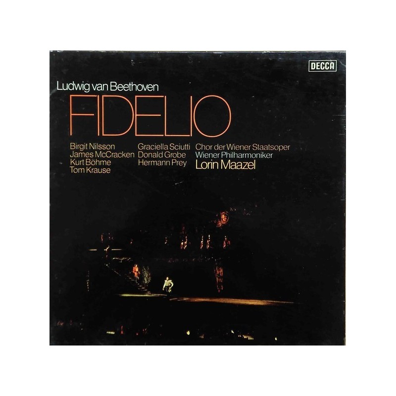 Beethoven Ludwig Van ‎– Fidelio-  Lorin Maazel |Decca ‎– SMA 25047-D/1-3