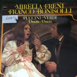 Freni Mirella- Franco Bonisolli ‎– Puccini / Verdi Duette - Duets|Acanta ‎– ACN 40009