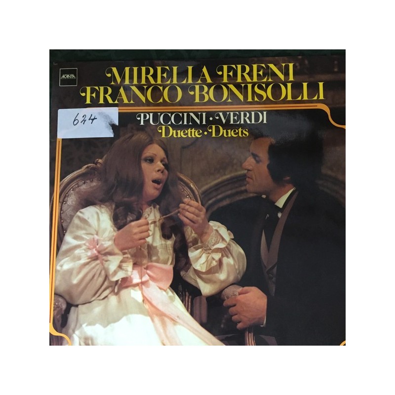 Freni Mirella- Franco Bonisolli ‎– Puccini / Verdi Duette - Duets|Acanta ‎– ACN 40009