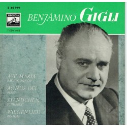 Gigli Beniamino ‎– Ave Maria|Electrola ‎– E 40 199-Single