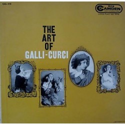 Galli-Curci-The Art of  |RCA Camden CAL 410