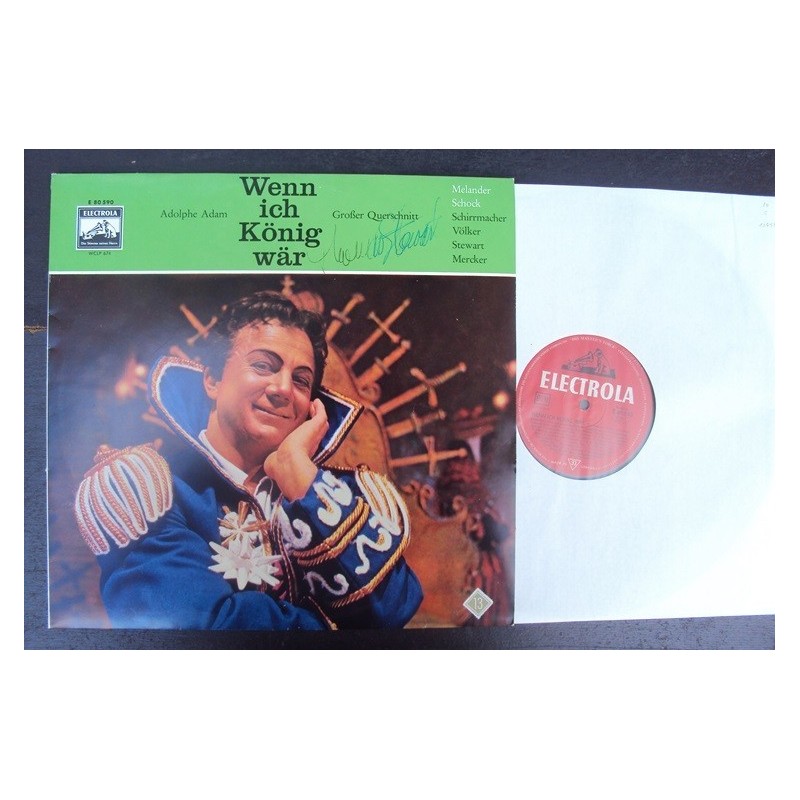 Adam Adolphe-Wenn ich König wär- Märzendorfer -Völker- Melander -Schock...|Electrola E 80590