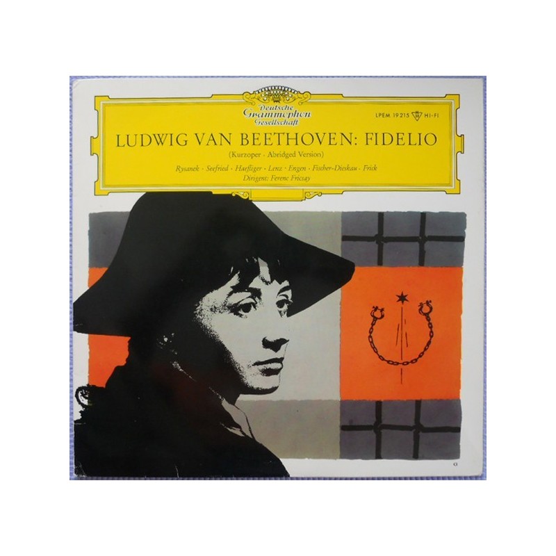 Beethoven Ludwig van ‎– Fidelio|1961    Deutsche Grammophon ‎– LPEM 19215