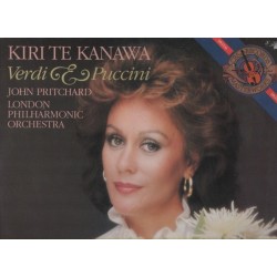 Kanawa Kiri Te‎– Verdi & Puccini- John Pritchard.....|1983    CBS Masterworks ‎– D 37298