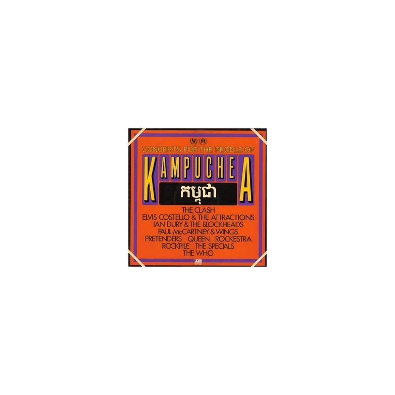 Various ‎– Concerts For The People Of Kampuchea|1981   Atlantic ‎– ATL 60 153