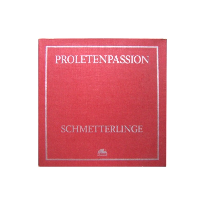 Schmetterlinge ‎– Proletenpassion|1977     Antagon ‎– ALP 3213-3LP Box