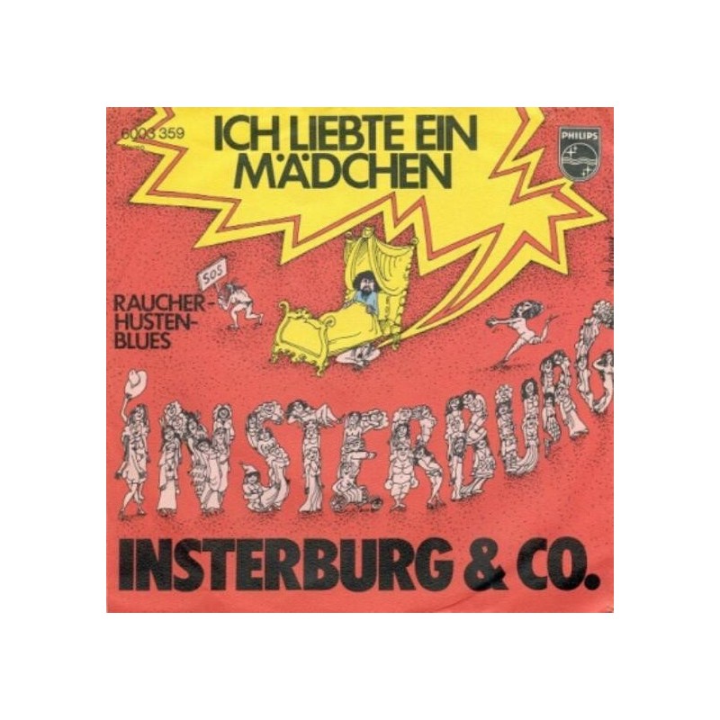 Insterburg & Co. ‎– Ich Liebte Ein Mädchen|1974     Philips ‎– 6003 359-Single