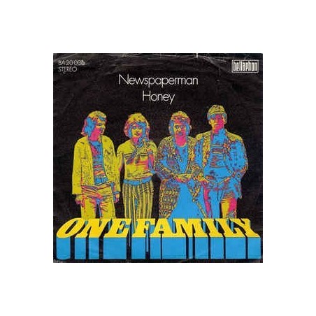 One Family ‎– Newspaperman / Honey|1973       Bellaphon ‎– BA 20006-Single