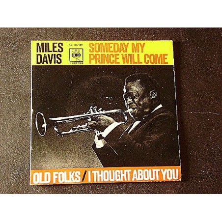 Davis ‎Miles – Someday My Prince Will Come|1962    CBS ‎– CG 285.509-Single-EP