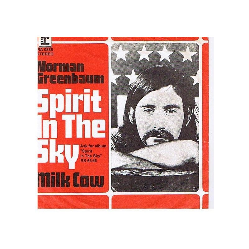 Greenbaum Norman ‎– Spirit In The Sky|1969      Reprise Records ‎– RA 0885-Single