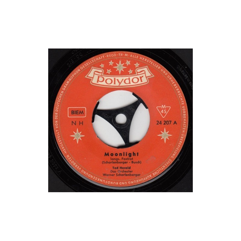 Herold Ted – Moonlight|1960 Polydor – 24 207-Single Herold Ted – Moonlight|1960 Polydor – 24 207-Single