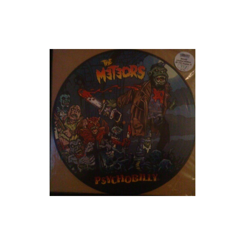 Meteors The  ‎– Psychobilly|2003    Prison 072-1-Picture Vinyl