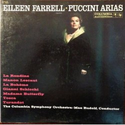 Farrell ‎Eileen – Puccini Arias|	Columbia Masterworks	ML-5483