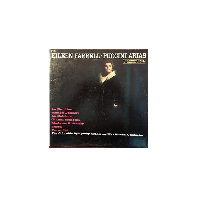 Farrell ‎Eileen – Puccini Arias|	Columbia Masterworks	ML-5483