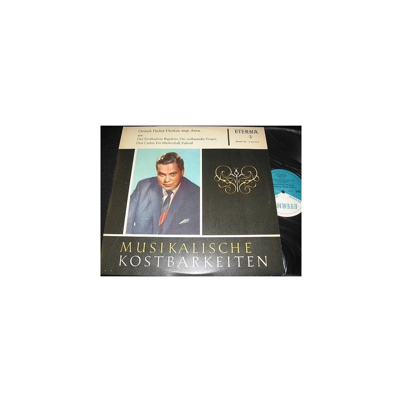 Fischer-Dieskau Dietrich-singt Arien von Giuseppe Verdi|1964    ETERNA ‎– 8 20 434