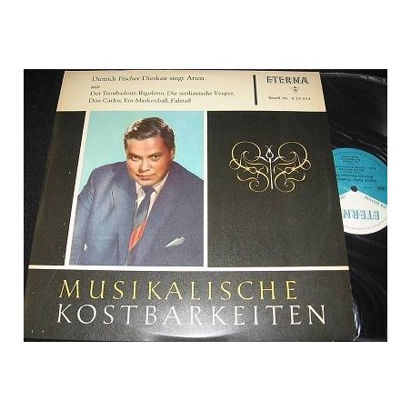 Fischer-Dieskau Dietrich-singt Arien von Giuseppe Verdi|1964    ETERNA ‎– 8 20 434