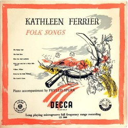 Ferrier ‎Kathleen – Folk Songs|1957    Decca ‎– LX 3040-10"-Vinyl