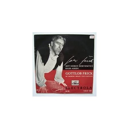 Frick Gottlob -mit sieben berühmten Bass-Arien |Electrola M 33-10"Vinyl