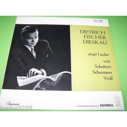 Fischer Dieskau Dietrich -singt Lieder von Schubert Schumann Wolf |Electrola 6096
