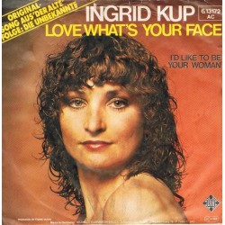 Kup ‎Ingrid – Love What's Your Face|1981    Telefunken ‎– 6.13 172-Single