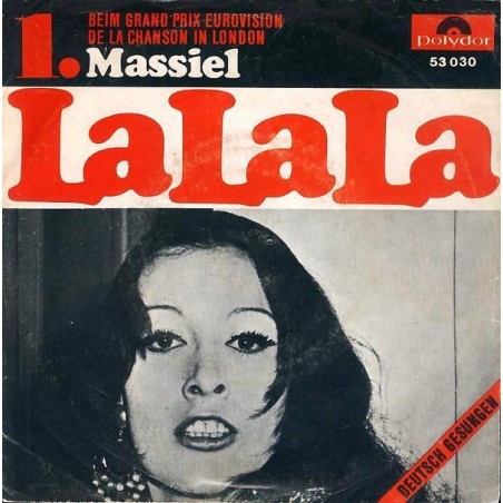 Massiel ‎– La La La|1968         Polydor ‎– 53 030-Single