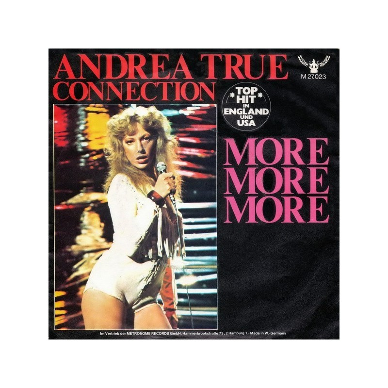 Andrea True Connection ‎– More, More, More|1976     Buddah Records ‎– M 27.023-Single