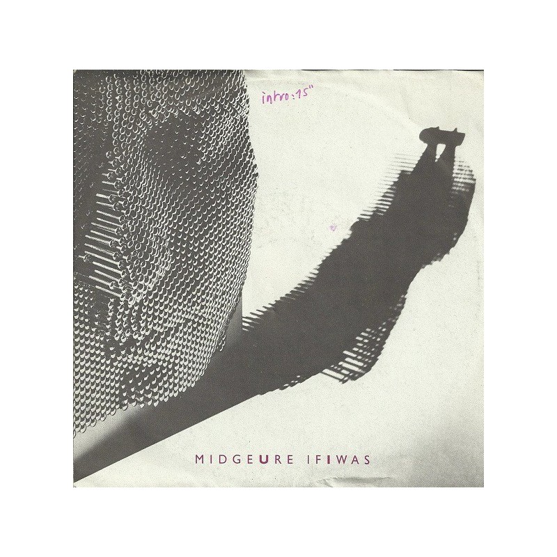 Ure Midge ‎– If I Was|1985      Chrysalis ‎– 107 667-Single