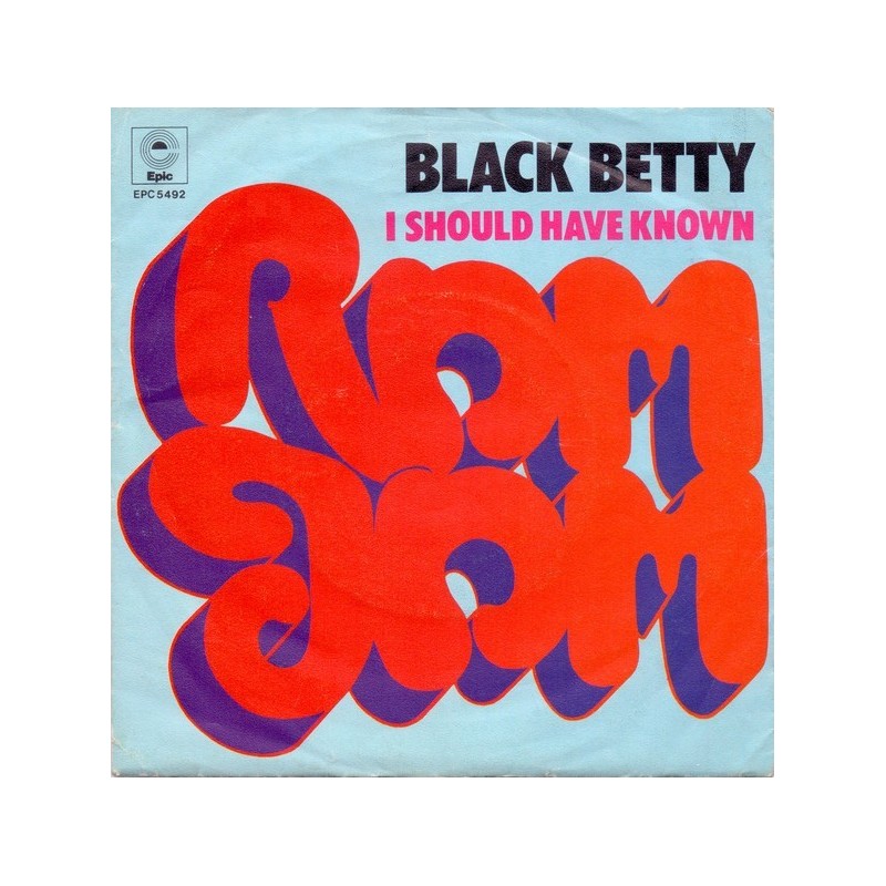 Ram Jam ‎ Black Betty1977 Epic