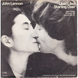 Lennon John ‎– (Just Like) Starting Over|1980    Geffen Records ‎– GEF 79 186-Single