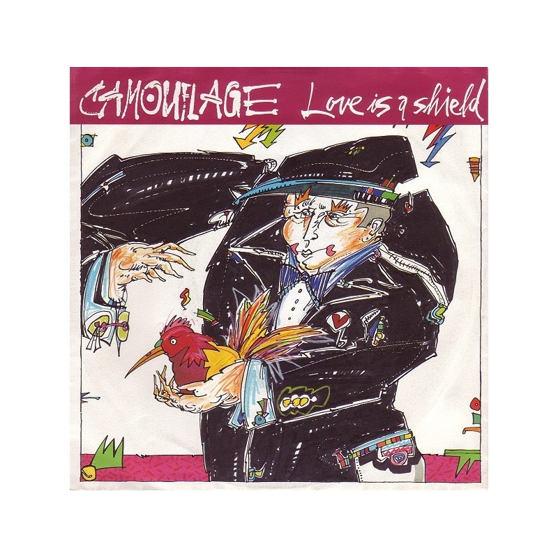 Camouflage ‎– Love Is A Shield|1989      Metronome ‎– 871 456-7-Single