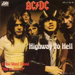 AC/DC ‎– Highway To Hell|1979      Atlantic ‎– ATL 11 321-Single