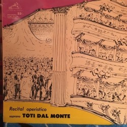 Monte ‎Toti Dal – Recital Operistico|La Voce Del Padrone ‎– QALP 10089