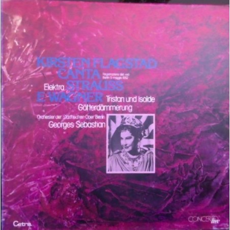 Flagstad Kirsten -Strauss E Wagner|1978   Cetra ‎– LO 513