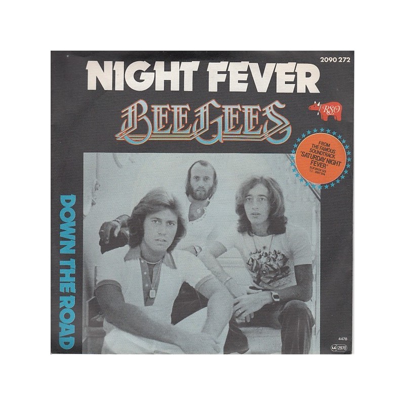 Bee Gees ‎– Night Fever|1977     RSO ‎– 2090 272-Single