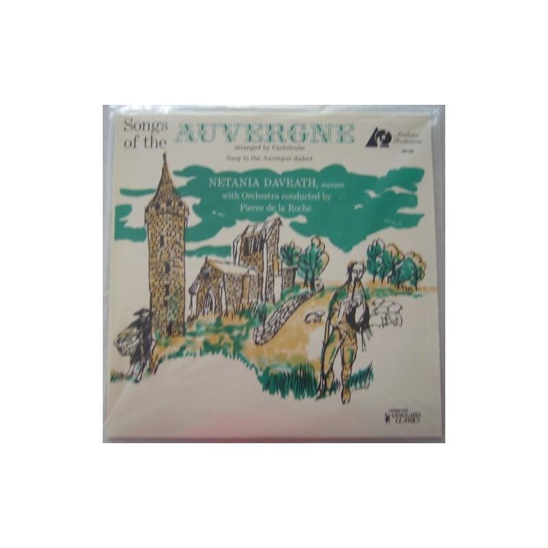 Canteloube / Netania Davrath / De La Roche ‎– Songs Of The Auvergne|Analogue Productions ‎– APC 002