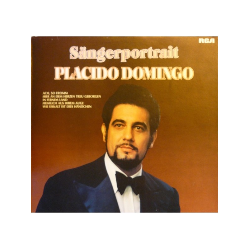 Domingo ‎Placido – Sängerportrait|1976  RCA ‎– 34188-3- Club Edition