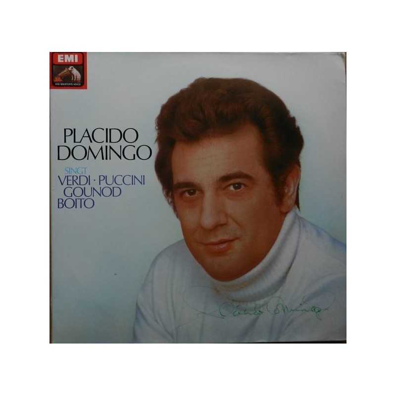 Domingo Placido ‎ Singt Verdi, Puccini, Gounod, Boito|EMI 46817 Club Edition