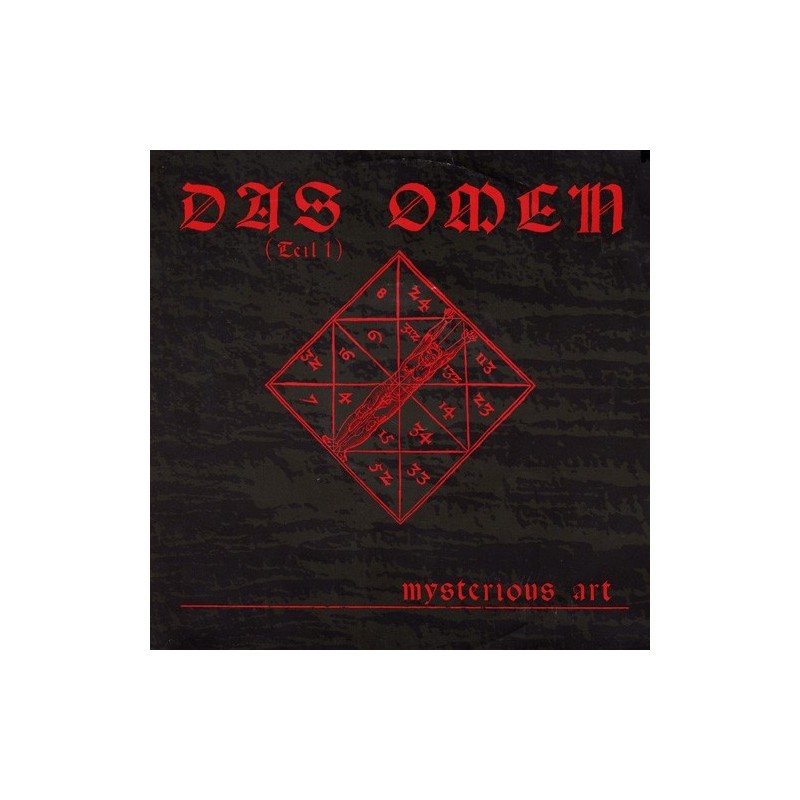 Mysterious Art ‎– Das Omen (Teil 1)|1989     CBS 654815 7-Single